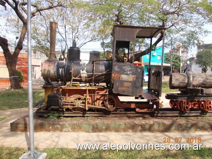 Foto: Posadas - Locomotora Decauville - Posadas (Misiones), Argentina