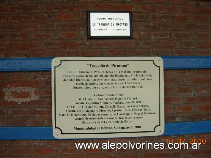 Foto: Estación Pirovano - Pirovano (Buenos Aires), Argentina