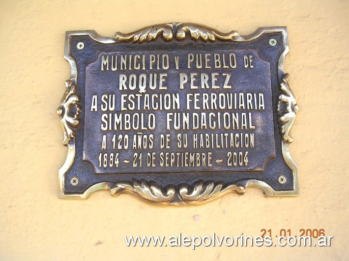 Foto: Estación Roque Pérez - Roque Perez (Buenos Aires), Argentina
