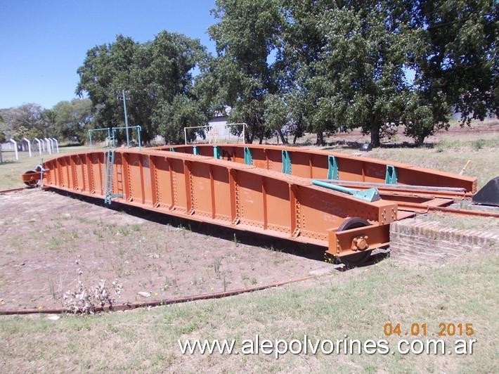 Foto: Estación Tres Lomas - Mesa Giratoria - Tres Lomas (Buenos Aires), Argentina