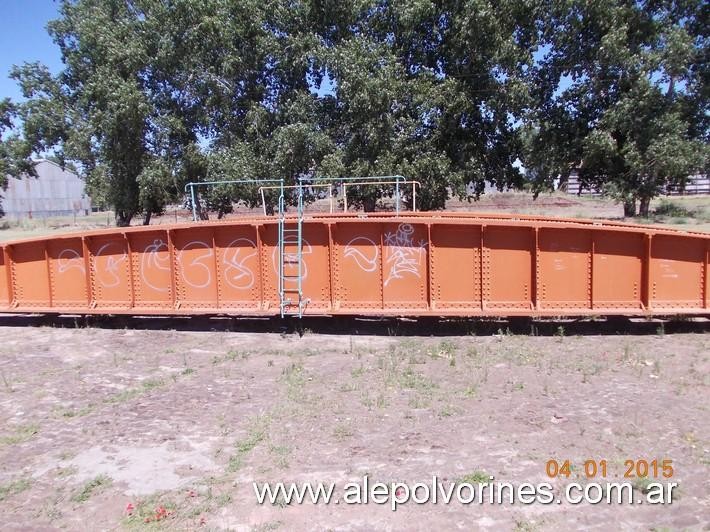 Foto: Estación Tres Lomas - Mesa Giratoria - Tres Lomas (Buenos Aires), Argentina