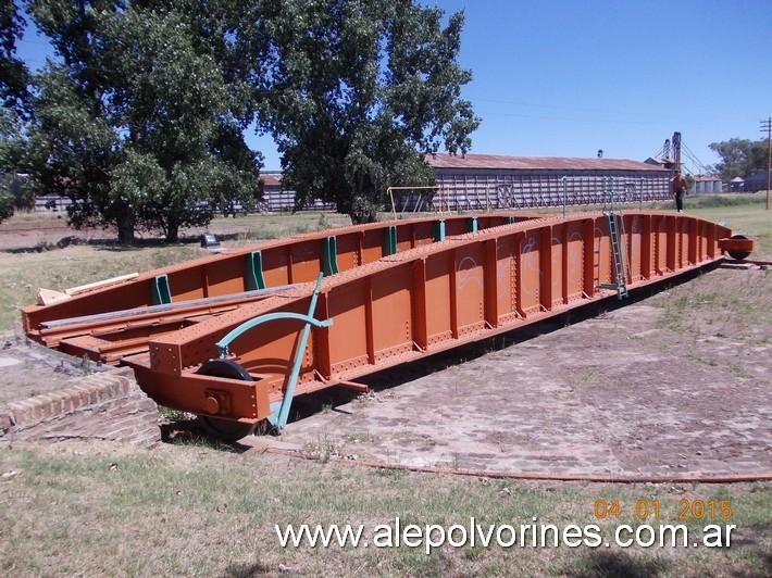 Foto: Estación Tres Lomas - Mesa Giratoria - Tres Lomas (Buenos Aires), Argentina