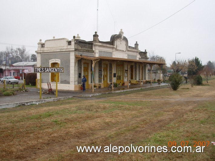 Foto: Estación Tres Sargentos - Tres Sargentos (Buenos Aires), Argentina