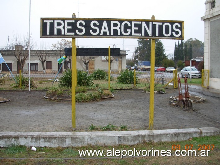 Foto: Estación Tres Sargentos - Tres Sargentos (Buenos Aires), Argentina