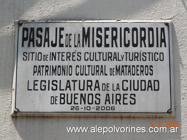 Foto: Mataderos - Pasaje de la Misericordia - Mataderos (Buenos Aires), Argentina