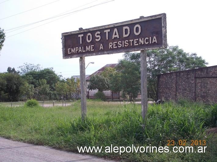 Foto: Estación Tostado - Tostado (Santa Fe), Argentina