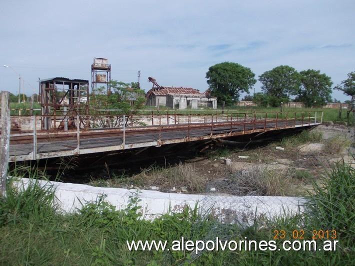 Foto: Estación Tostado - Mesa Giratoria - Tostado (Santa Fe), Argentina