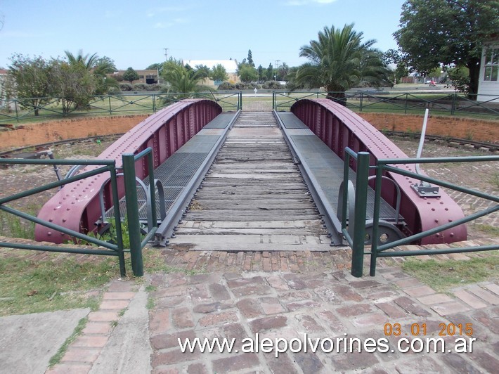 Foto: Estación Trenque Lauquen - Mesa Giratoria - Trenque Lauquen (Buenos Aires), Argentina