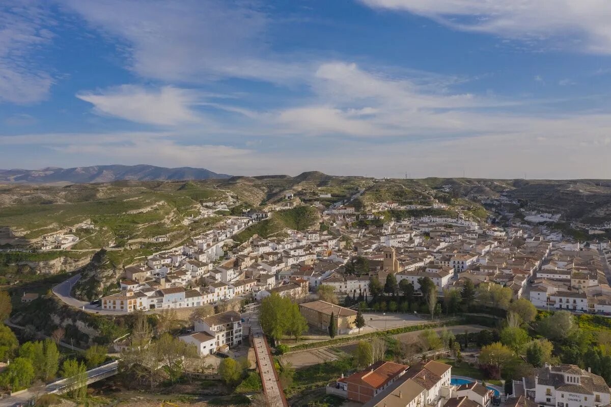 Foto: Vista aérea de Galera - Galera (Granada), España