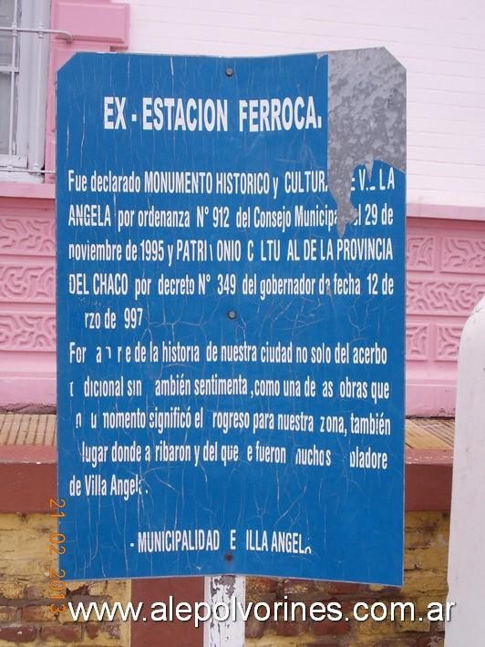 Foto: Estación Villa Angela - Villa Angela (Chaco), Argentina