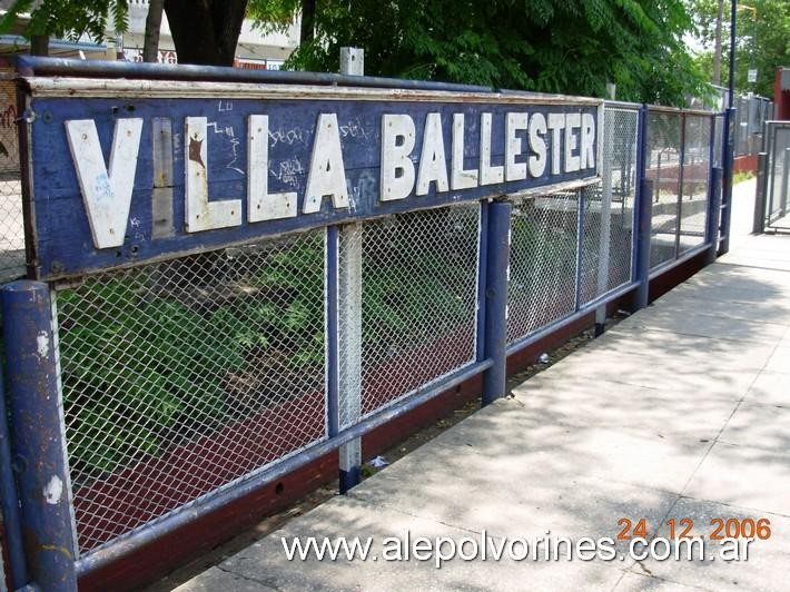 Foto: Estación Villa Ballester - Villa Ballester (Buenos Aires), Argentina