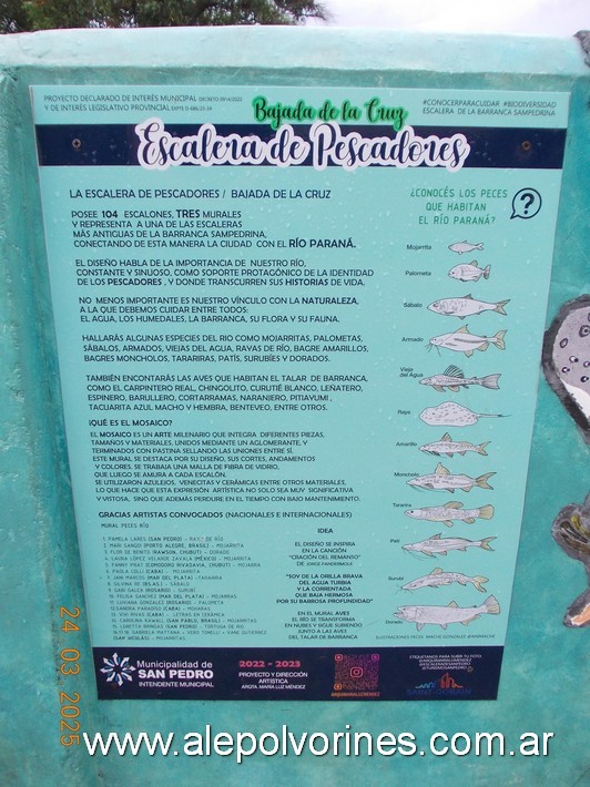 Foto: San Pedro - Escalera de los Pescadores - San Pedro (Buenos Aires), Argentina