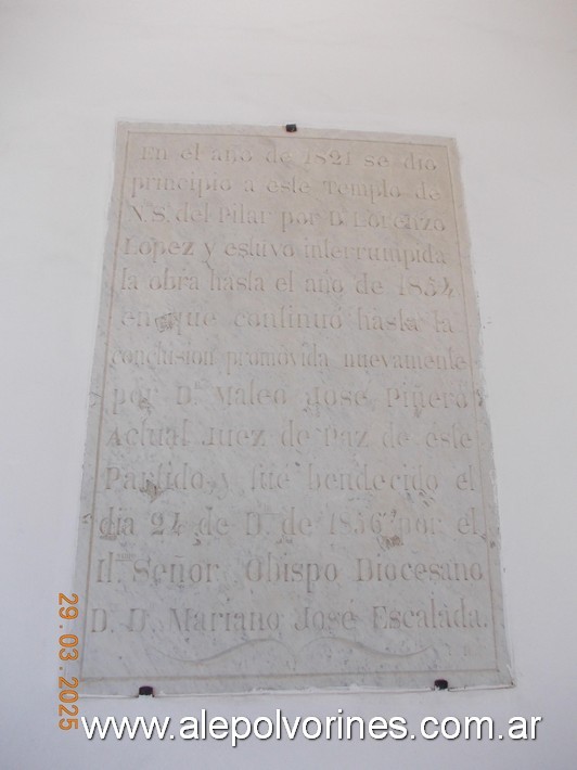 Foto: Pilar - Iglesia NS del Pilar - Pilar (Buenos Aires), Argentina