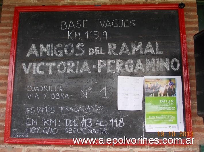 Foto: Estación Vagues - Vagues (Buenos Aires), Argentina