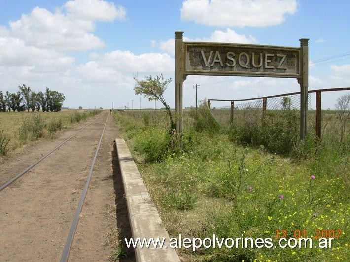 Foto: Estación Vásquez - Vasquez (Buenos Aires), Argentina