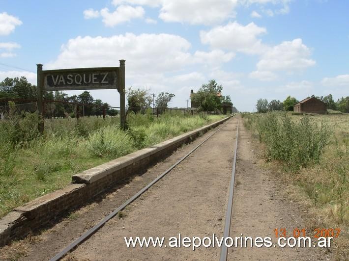 Foto: Estación Vásquez - Vasquez (Buenos Aires), Argentina