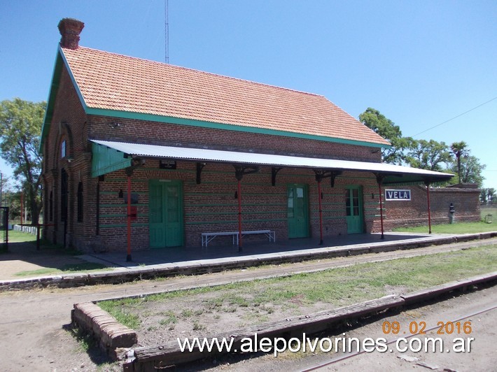 Foto: Estación Vela - María Ignacia (Buenos Aires), Argentina