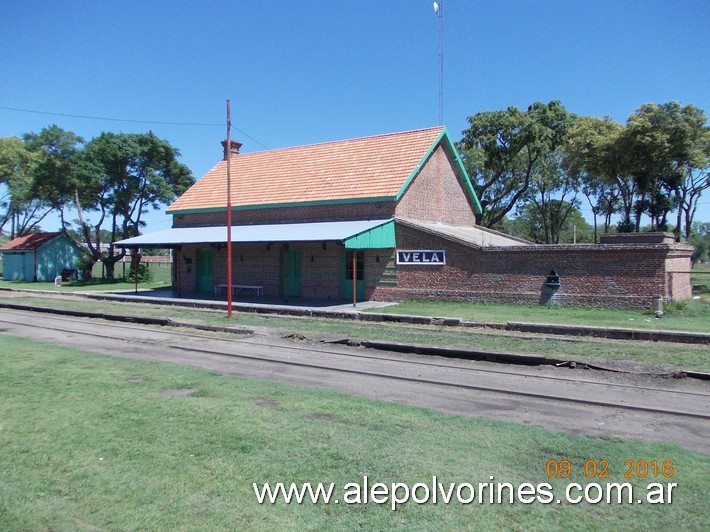 Foto: Estación Vela - María Ignacia (Buenos Aires), Argentina