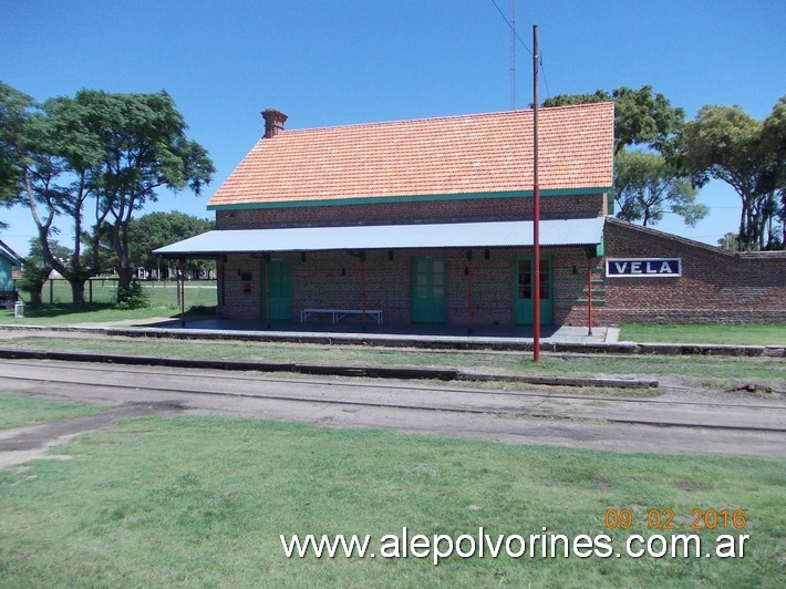 Foto: Estación Vela - María Ignacia (Buenos Aires), Argentina