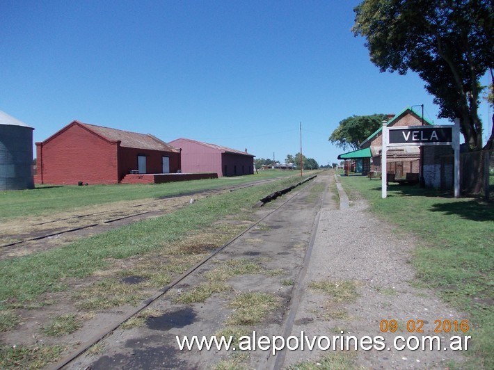 Foto: Estación Vela - María Ignacia (Buenos Aires), Argentina