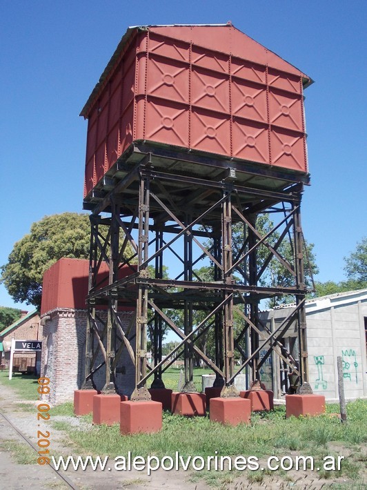 Foto: Estación Vela - María Ignacia (Buenos Aires), Argentina