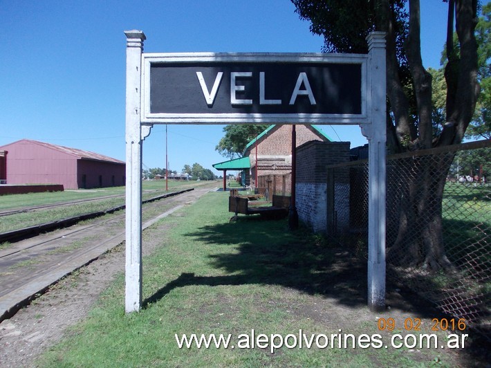 Foto: Estación Vela - María Ignacia (Buenos Aires), Argentina