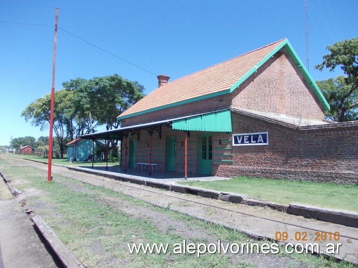 Foto: Estación Vela - María Ignacia (Buenos Aires), Argentina