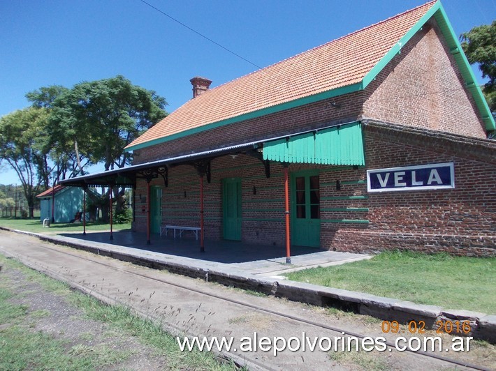 Foto: Estación Vela - María Ignacia (Buenos Aires), Argentina