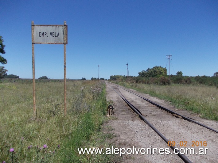 Foto: Estación Vela - María Ignacia (Buenos Aires), Argentina