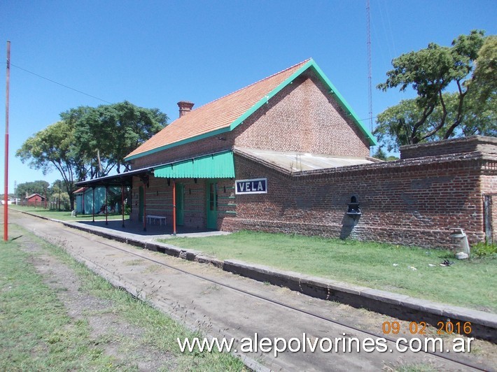 Foto: Estación Vela - María Ignacia (Buenos Aires), Argentina