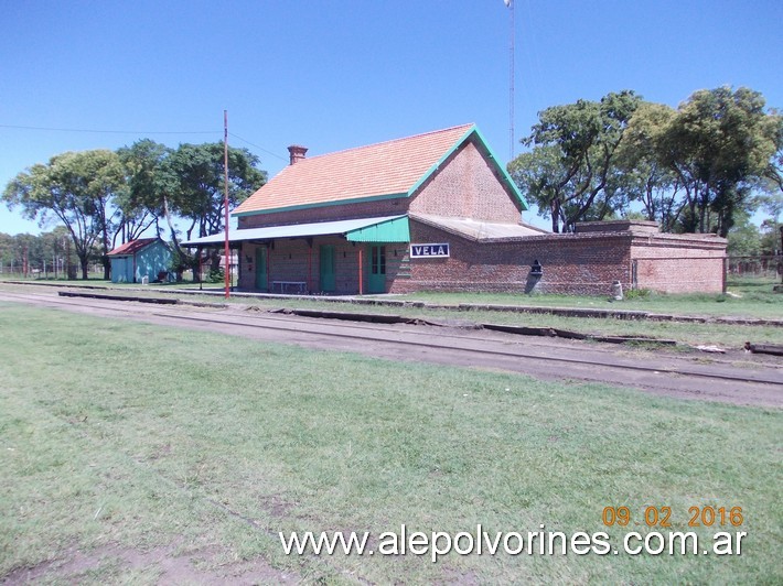 Foto: Estación Vela - María Ignacia (Buenos Aires), Argentina