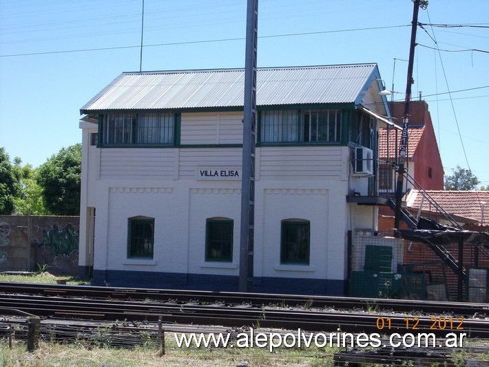 Foto: Estación Villa Elisa - Villa Elisa (Buenos Aires), Argentina