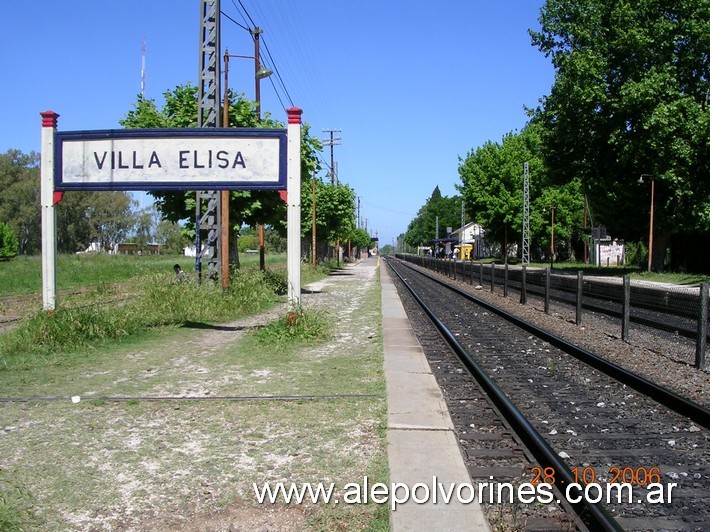 Foto: Estación Villa Elisa - Villa Elisa (Buenos Aires), Argentina