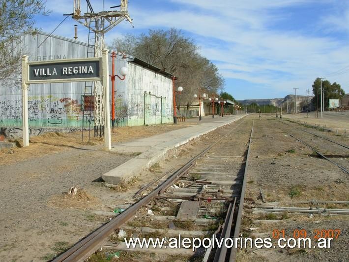 Foto: Estación Villa Regina - Villa Regina (Río Negro), Argentina