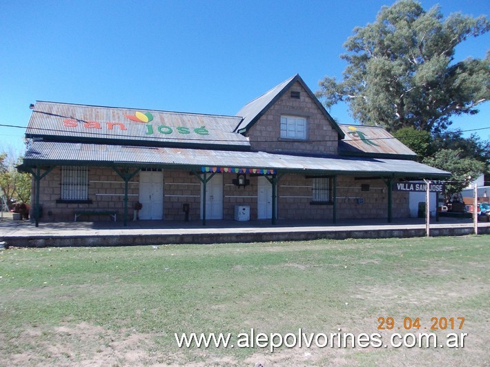 Foto: Estación Villa San José - San José (Entre Ríos), Argentina
