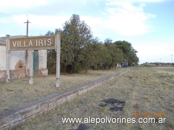 Foto: Estación Villa Iris - Villa Iris (Buenos Aires), Argentina