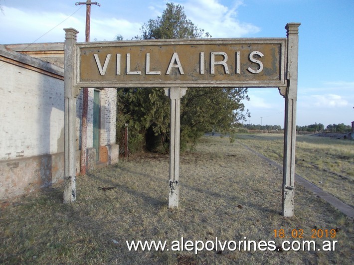 Foto: Estación Villa Iris - Villa Iris (Buenos Aires), Argentina
