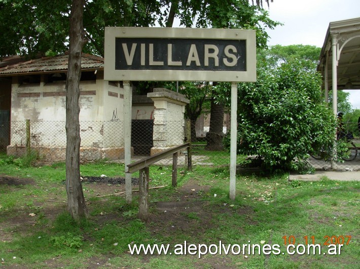 Foto: Estación Villars CGBA - Villars (Buenos Aires), Argentina