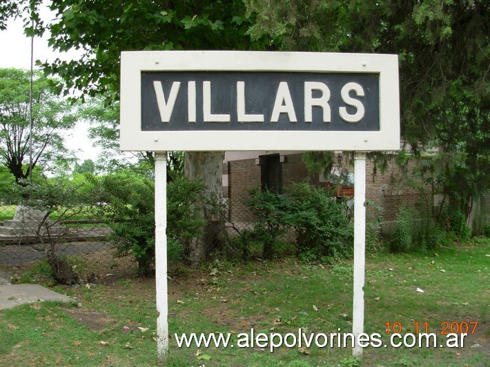 Foto: Estación Villars CGBA - Villars (Buenos Aires), Argentina