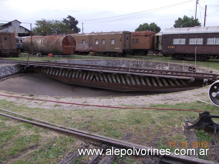 Foto: Villa Lynch - Ferroclub Argentino - Mesa Giratoria - Sáenz Peña (Buenos Aires), Argentina