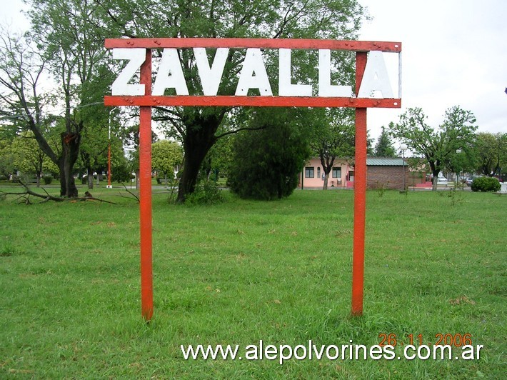 Foto: Estación Zavalla - Zavalla (Santa Fe), Argentina