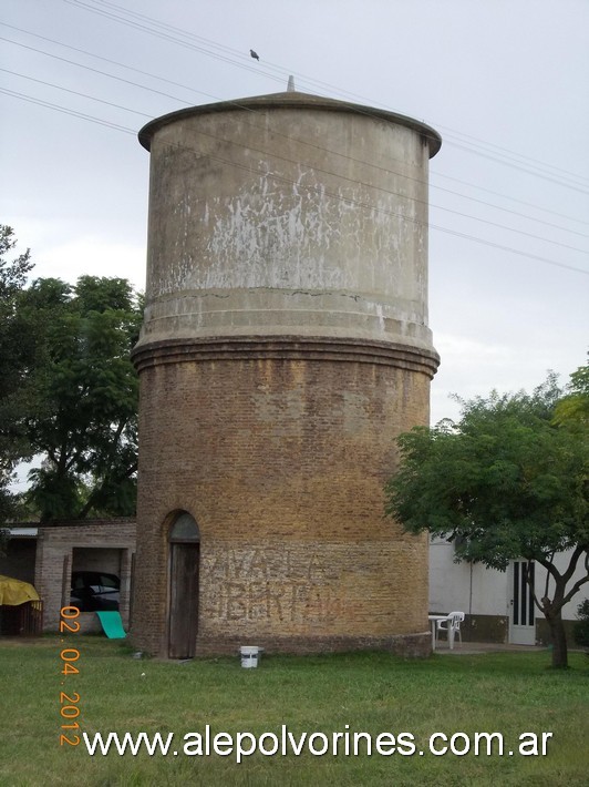 Foto: Estación Zavalla - Tanque - Zavalla (Santa Fe), Argentina