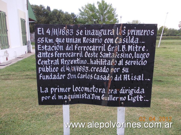 Foto: Estación Zavalla - Zavalla (Santa Fe), Argentina