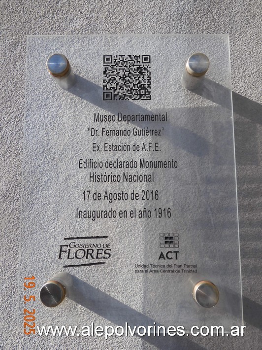 Foto: Estación Trinidad - Trinidad (Flores), Uruguay