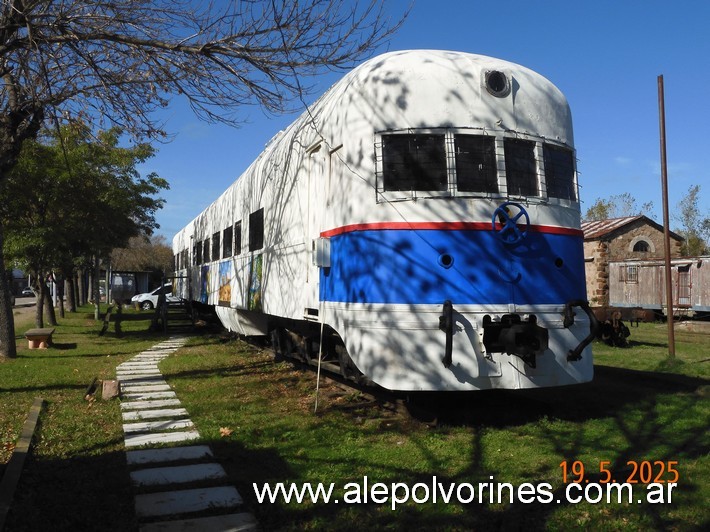 Foto: Estación Sarandí Grande - Coche Motor - Sarandí Grande (Florida), Uruguay
