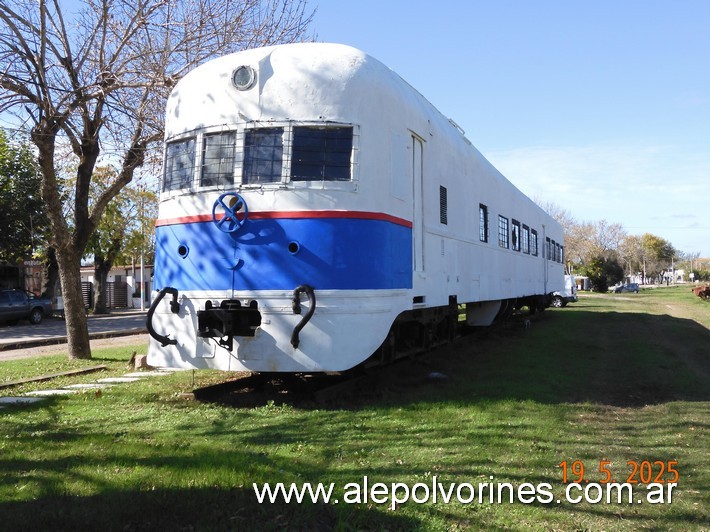 Foto: Estación Sarandí Grande - Coche Motor - Sarandí Grande (Florida), Uruguay