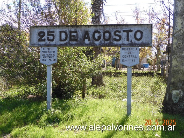 Foto: Estación 25 de Agosto ROU - 25 de Agosto (Florida), Uruguay