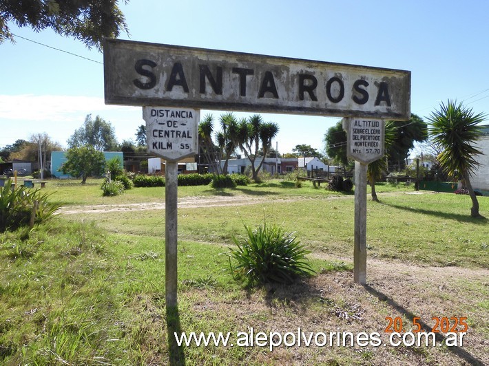 Foto: Estación Santa Rosa ROU - Santa Rosa (Canelones), Uruguay