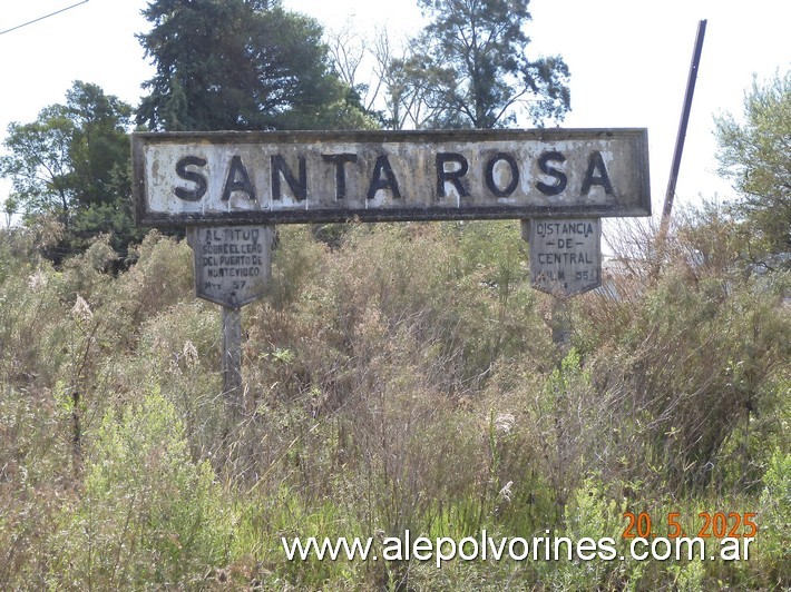Foto: Estación Santa Rosa ROU - Santa Rosa (Canelones), Uruguay