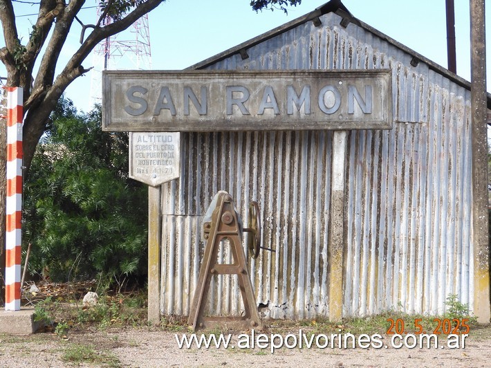 Foto: Estación San Ramon ROU - San Ramon (Canelones), Uruguay